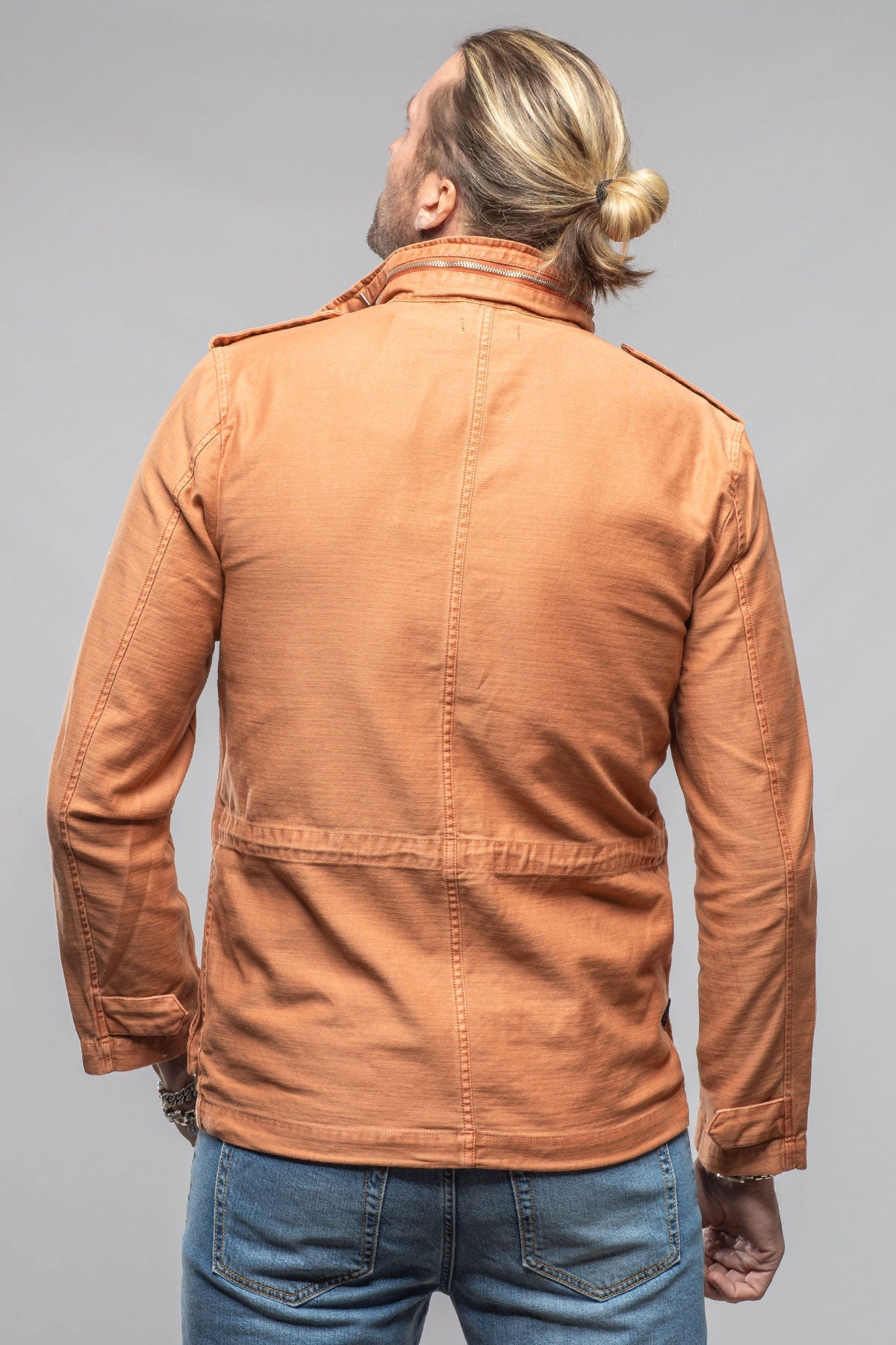 Savu Linen Jacket In Marmalade