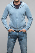 Sibut Zip Hoodie In Ashley Blue