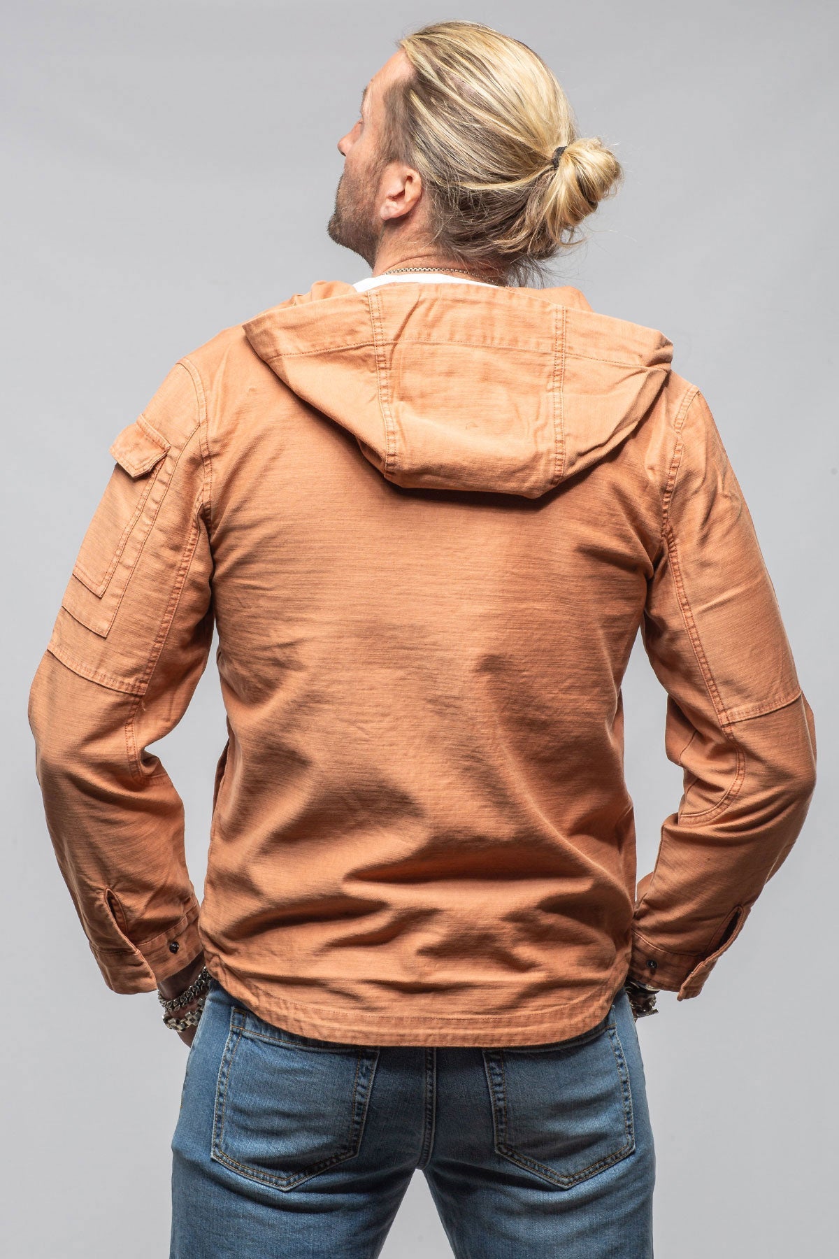 Taiwan Cargo Jacket In Marmalade