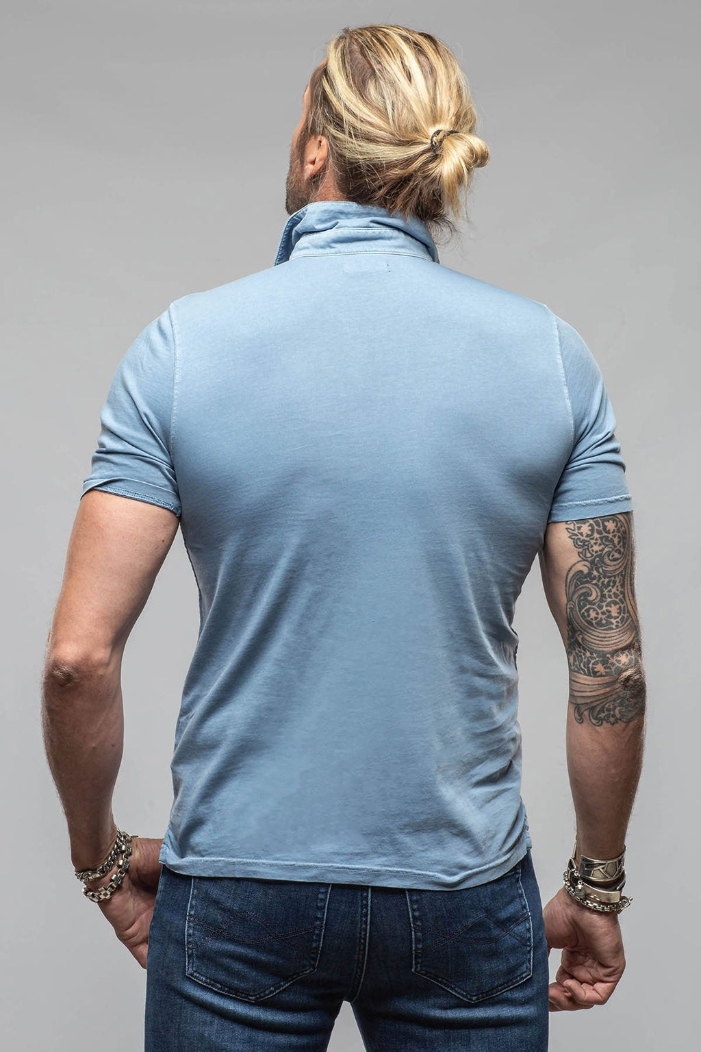 Tauranga  Polo In Ashley Blue