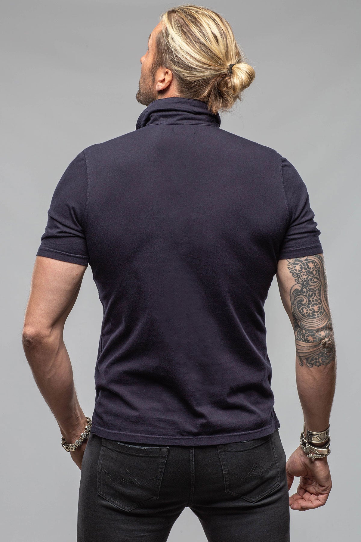 Tauranga  Polo In Dark Navy