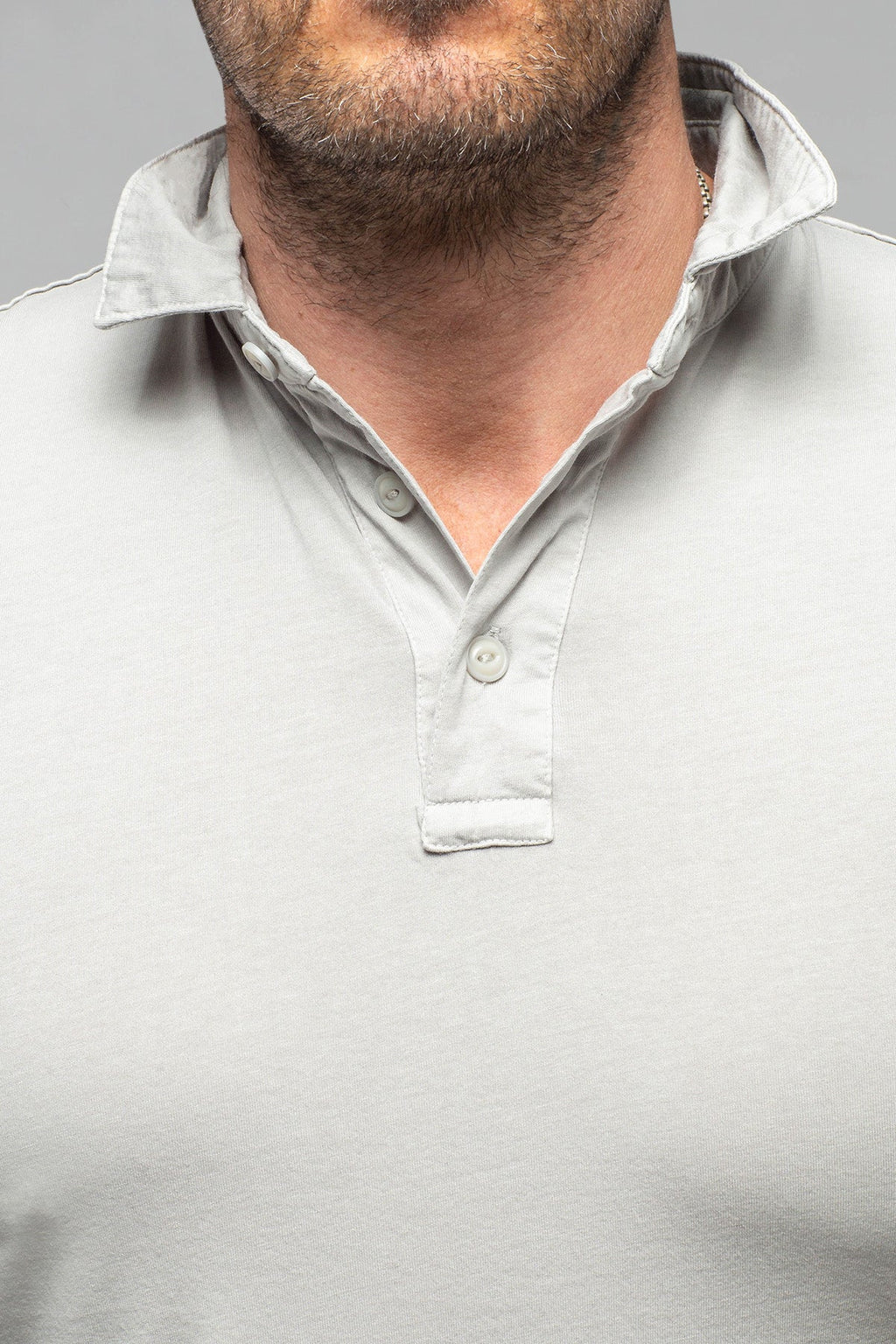 Tauranga Polo In Grey Violet