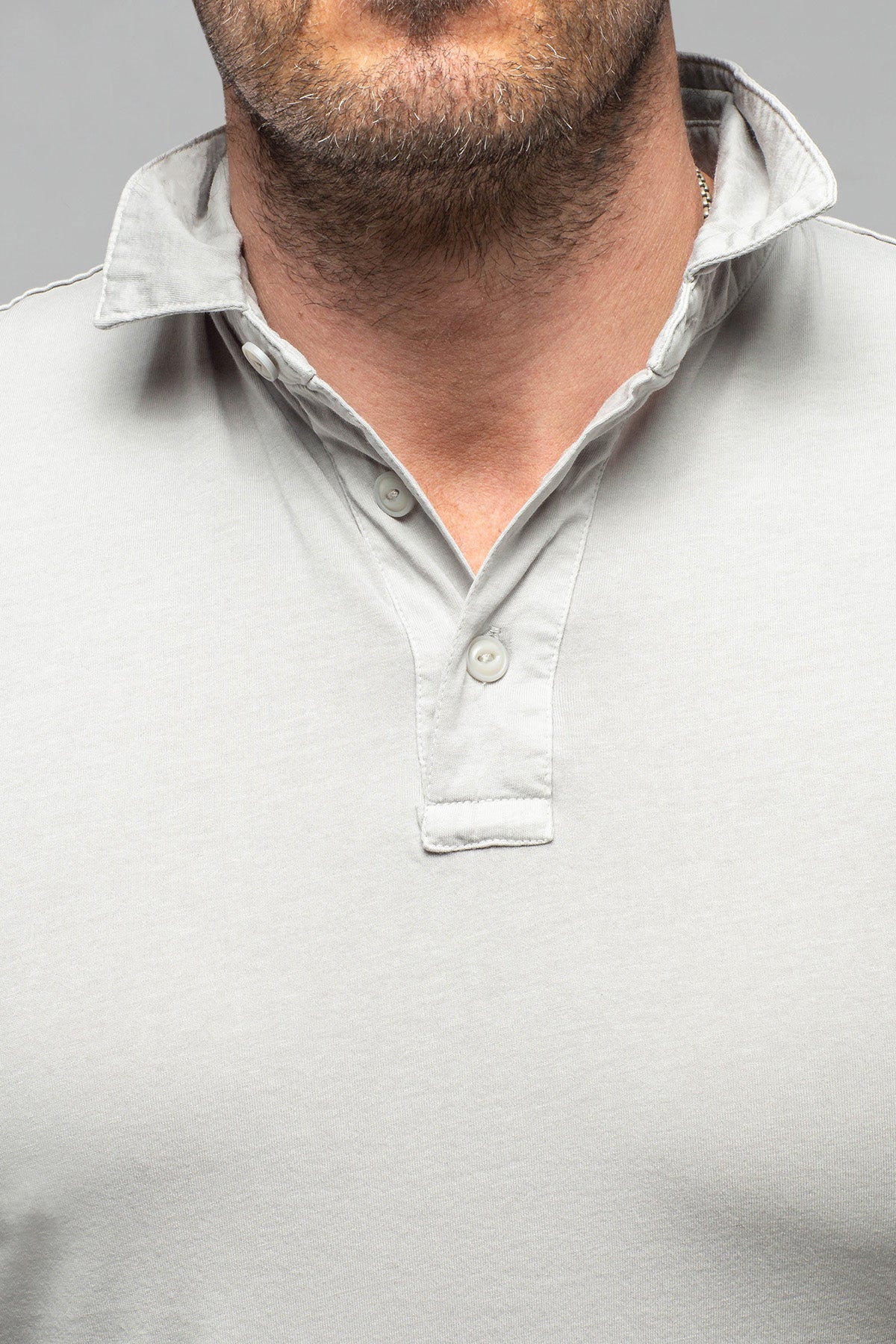 Tauranga Polo In Grey Violet