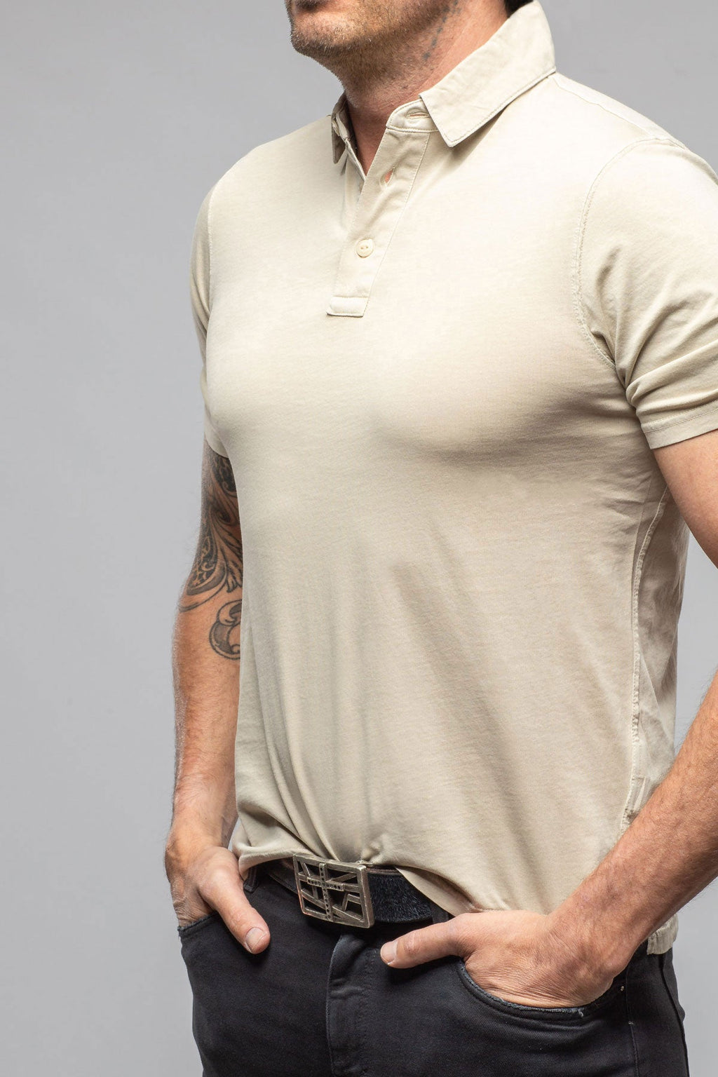 Tauranga Polo In Khaki