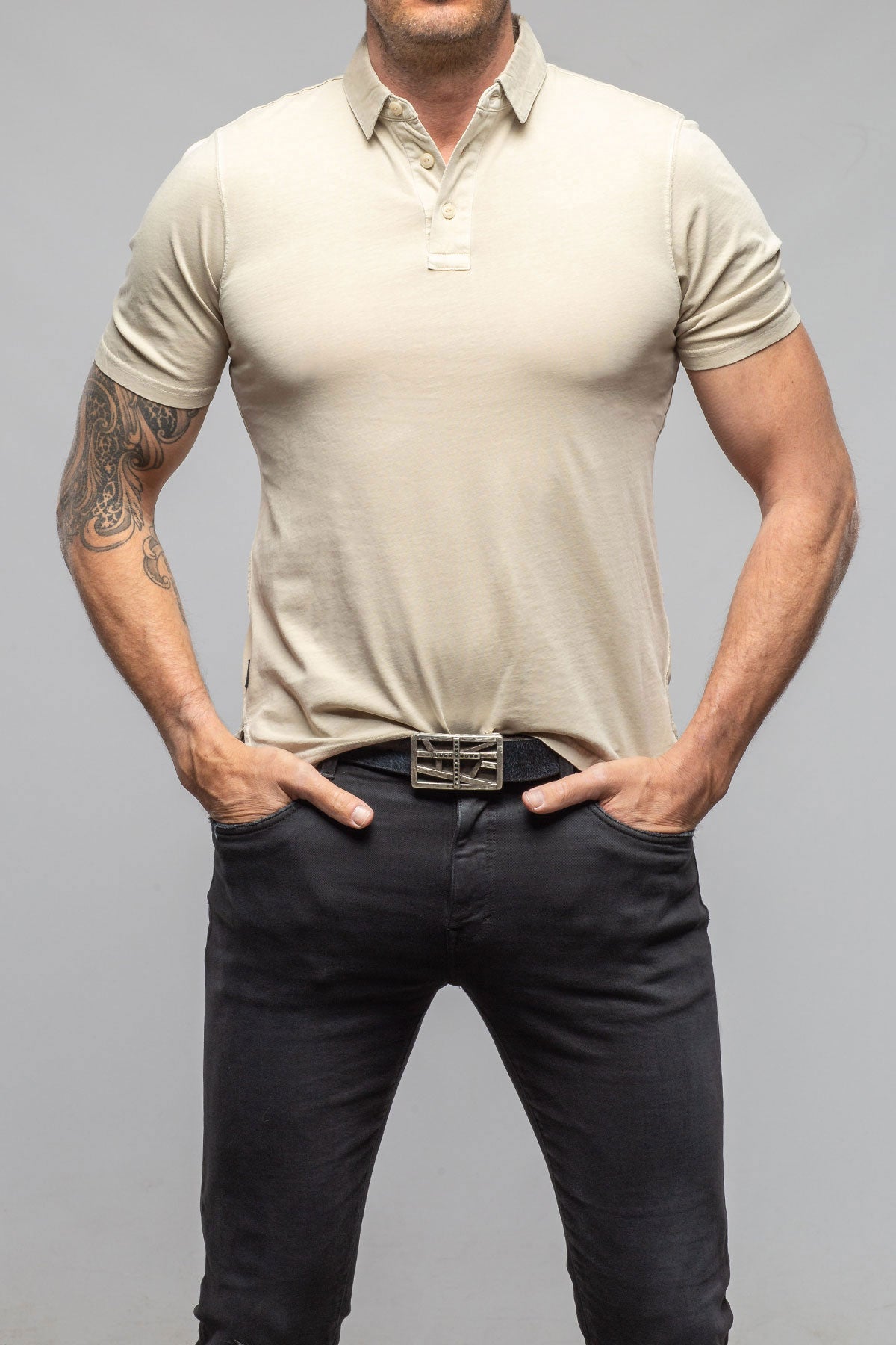 Tauranga Polo In Khaki