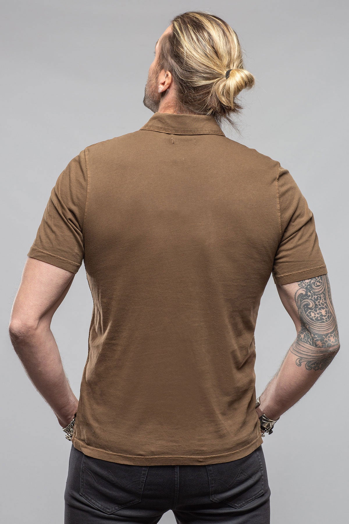 Tauranga Polo In Mocha