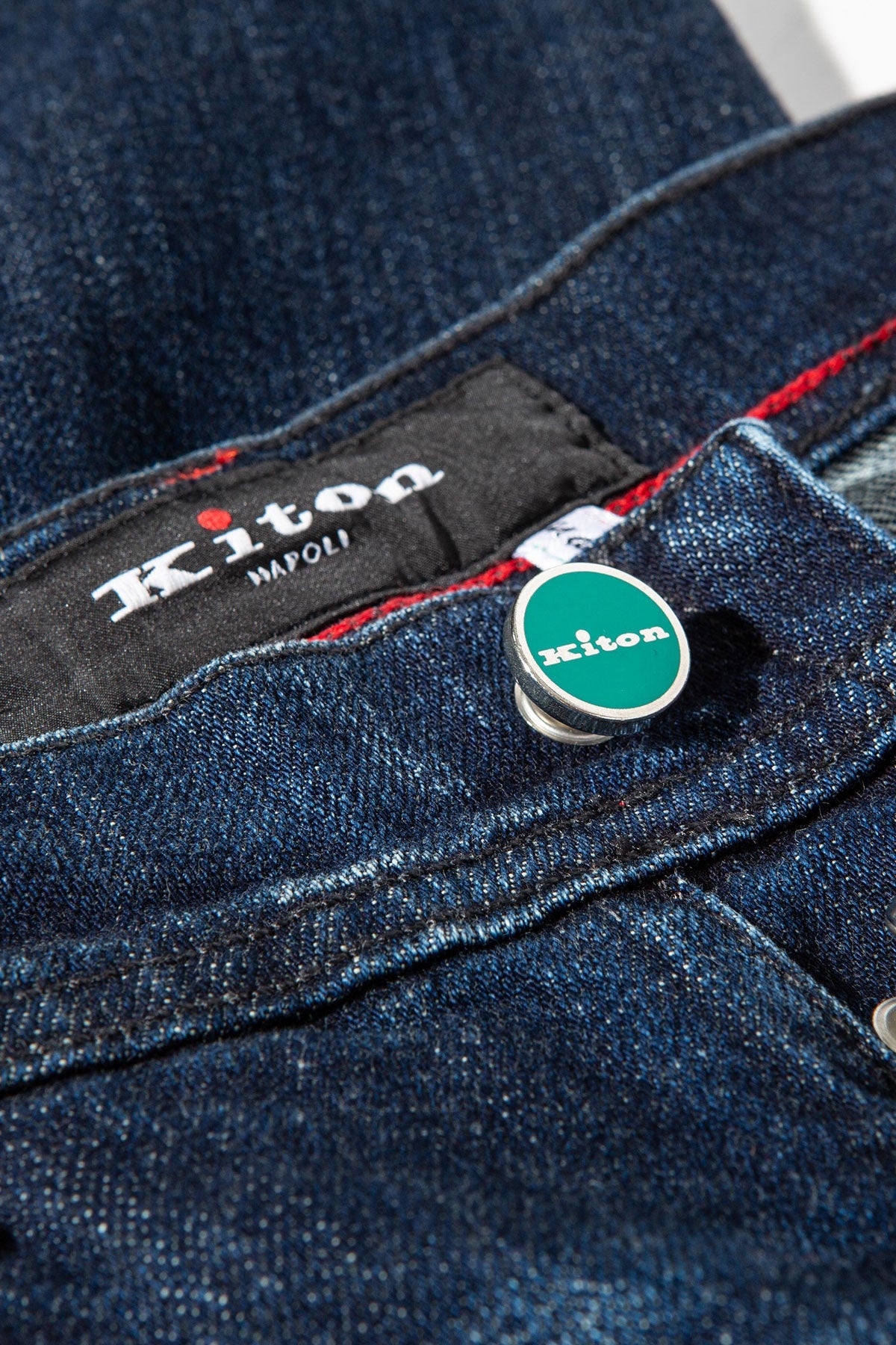 Kiton Stretch Selvedge Denim Jeans