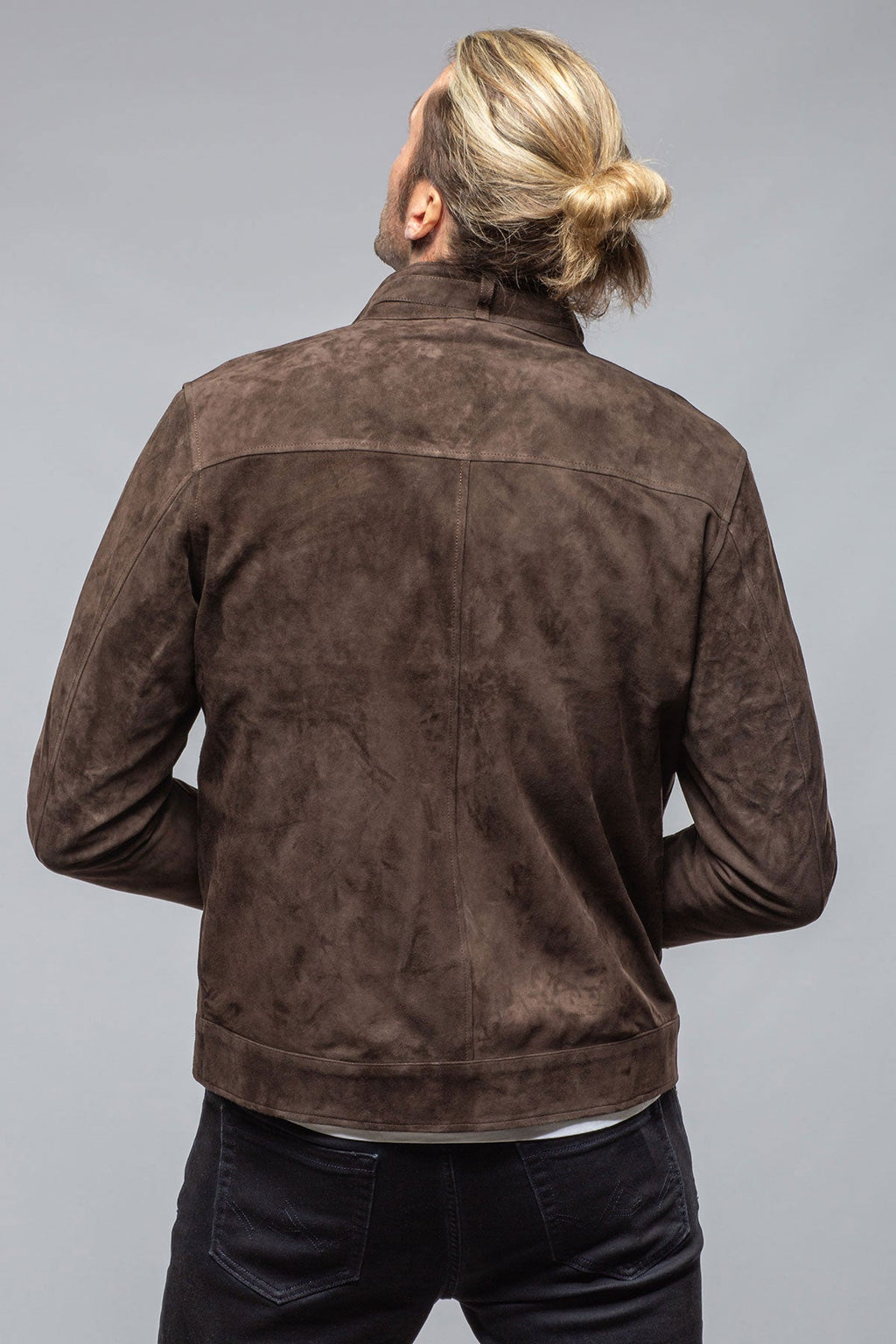 Lunazul Biker Blouson In Brown