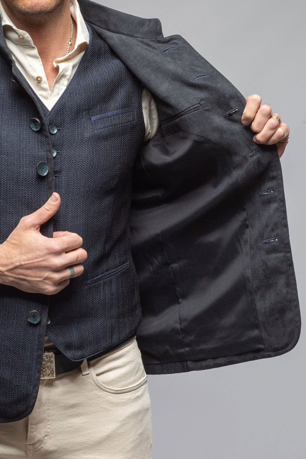 Hans Jacket In Marine