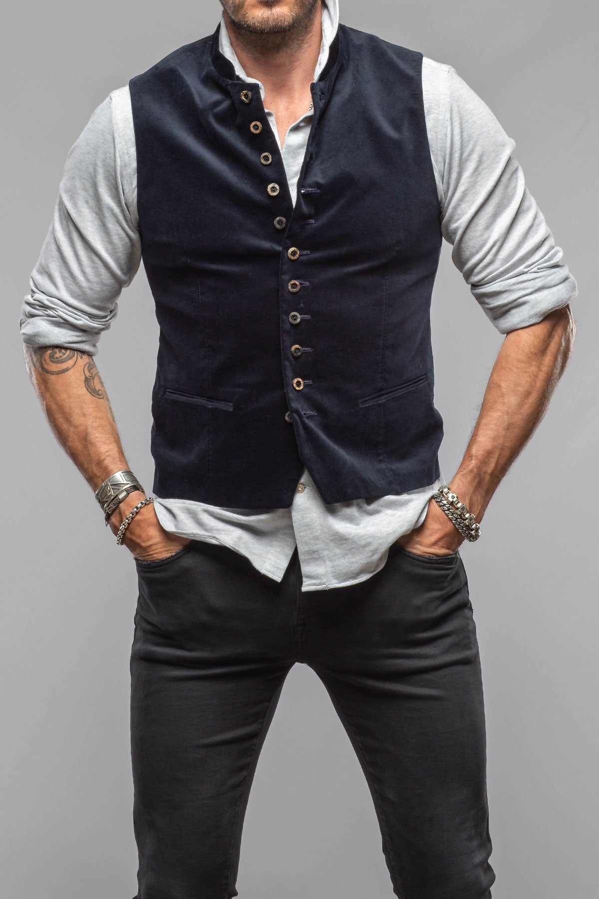 Lalo Vest In Marine