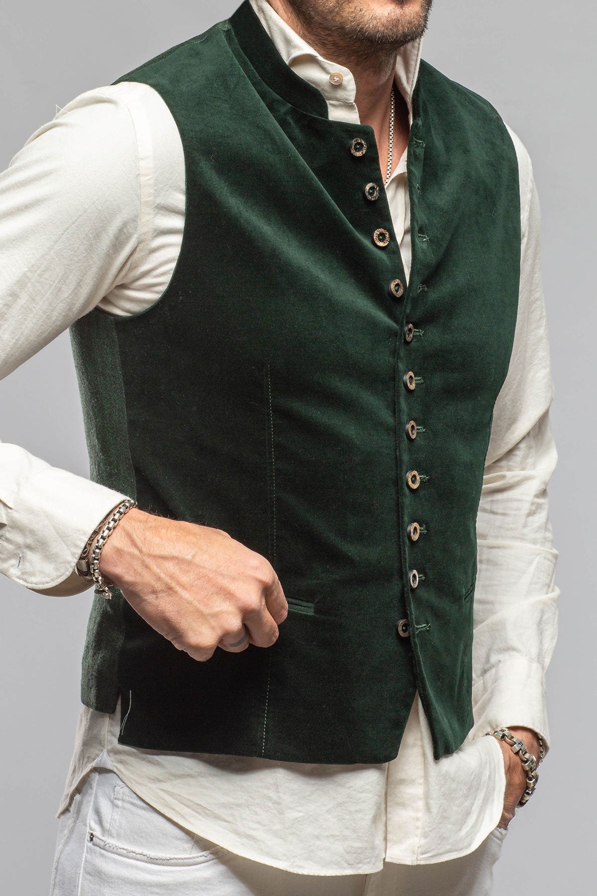 Lalo Vest In Tanne