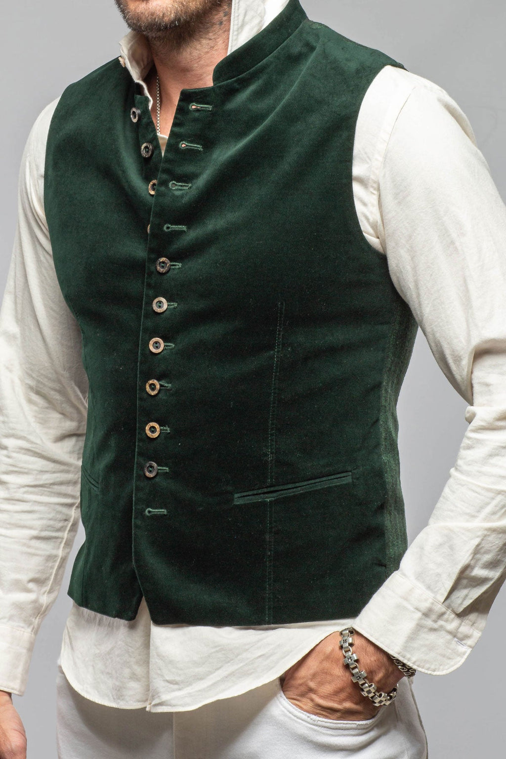 Lalo Vest In Tanne