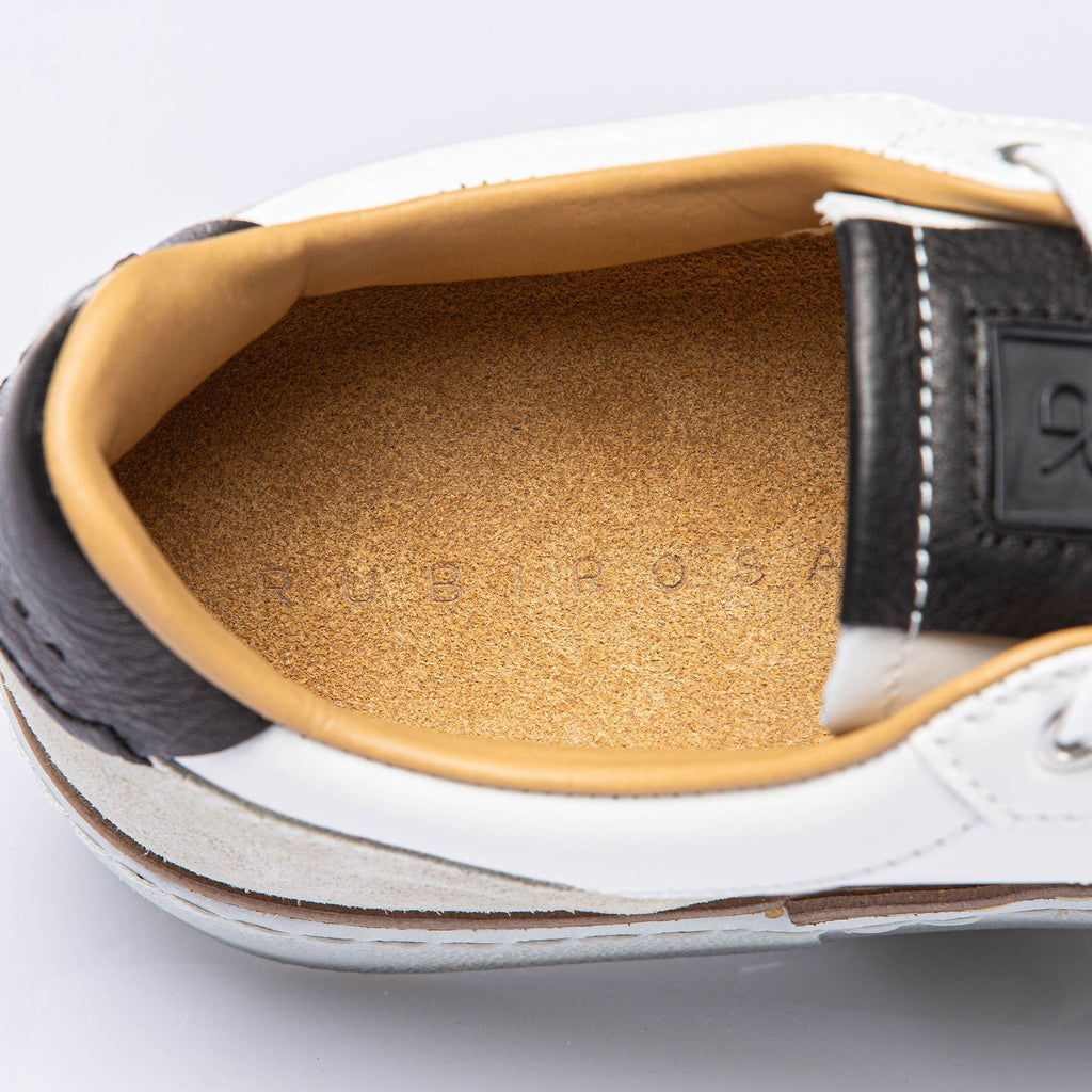 The Mustang II Shoe In White/ Black