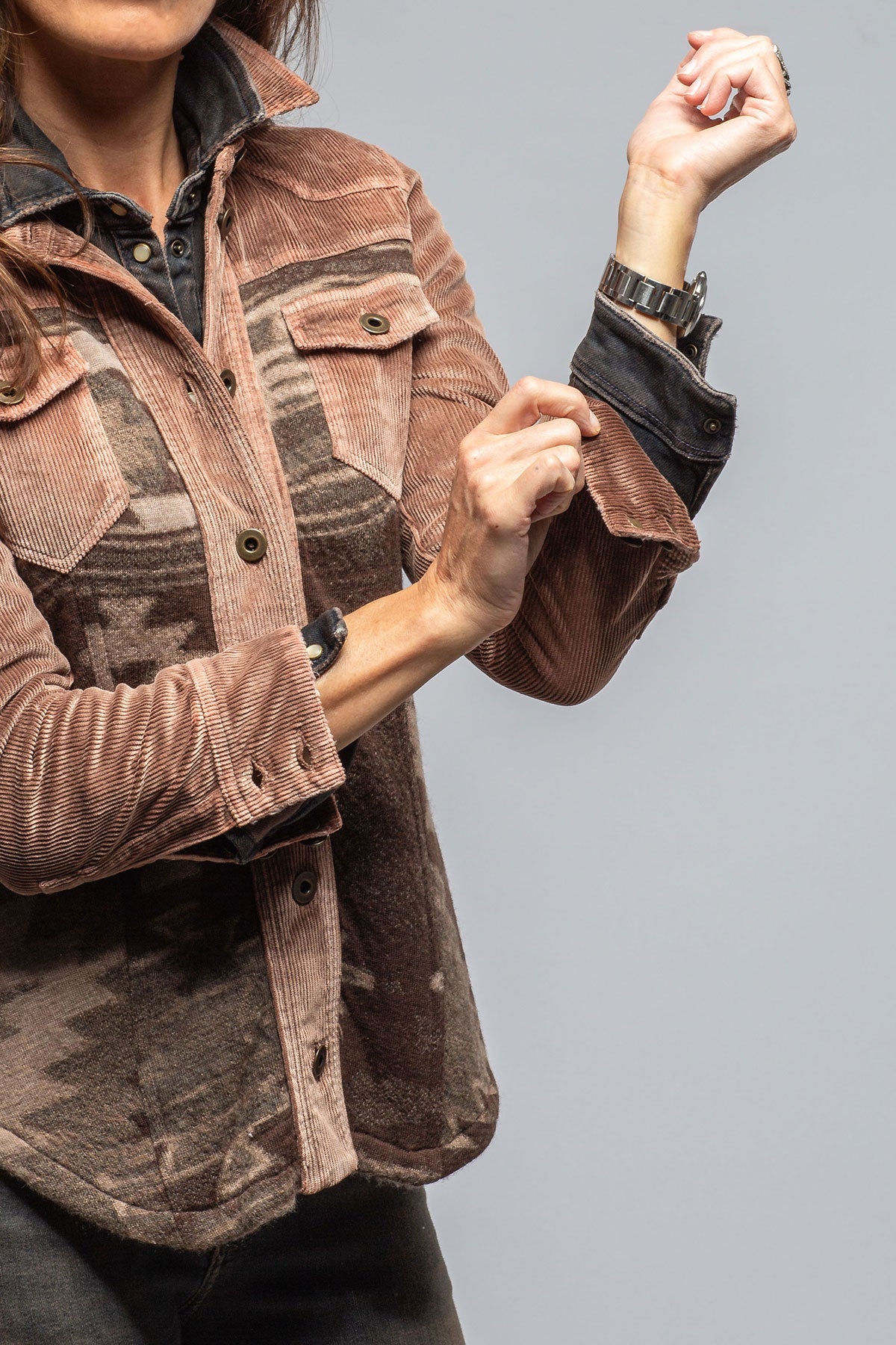 Bandera Western Shirt In Cocoa