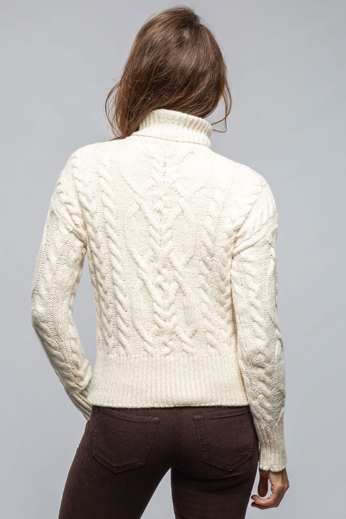 Lexie Cable Sweater In Cream