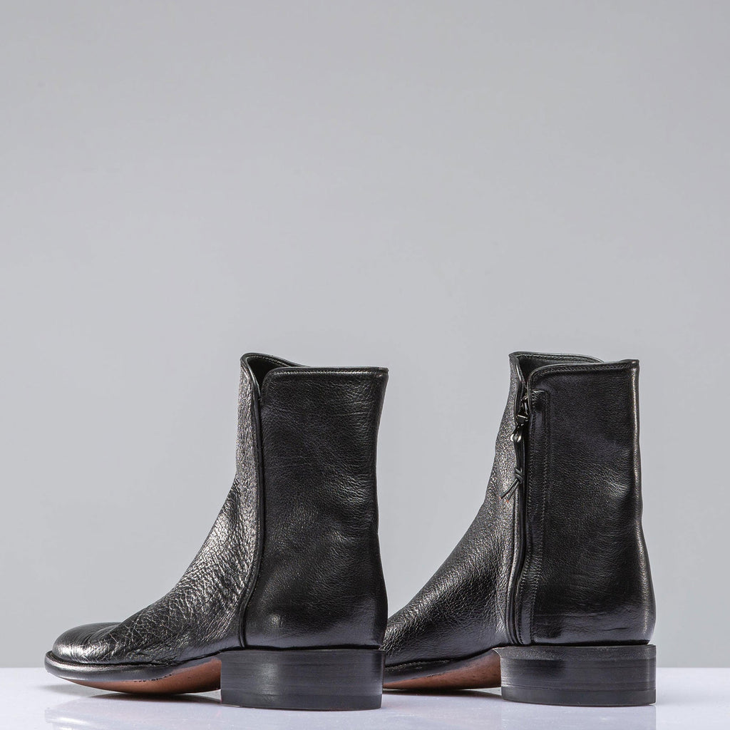 Buffalo Calfskin Shortie In Black