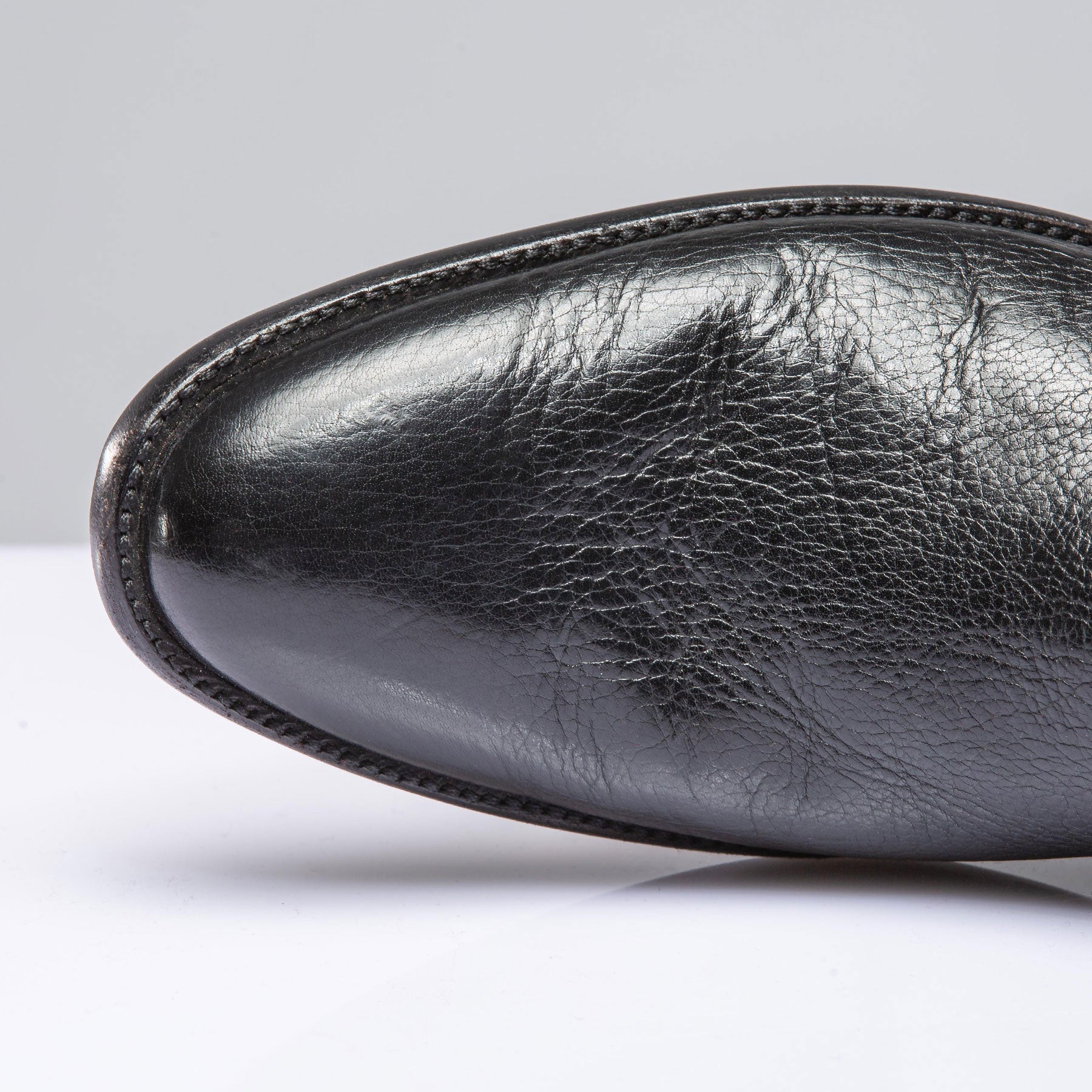 Buffalo Calfskin Shortie In Black