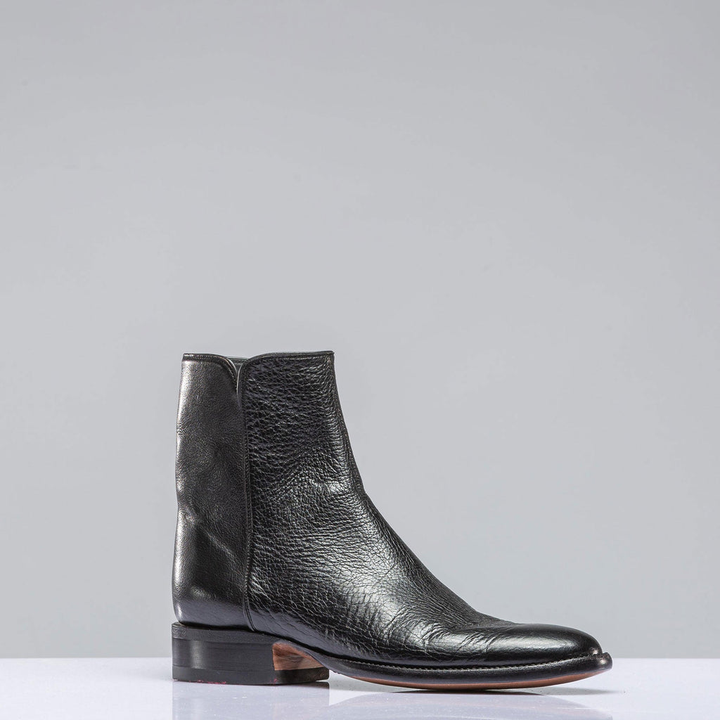 Buffalo Calfskin Shortie In Black