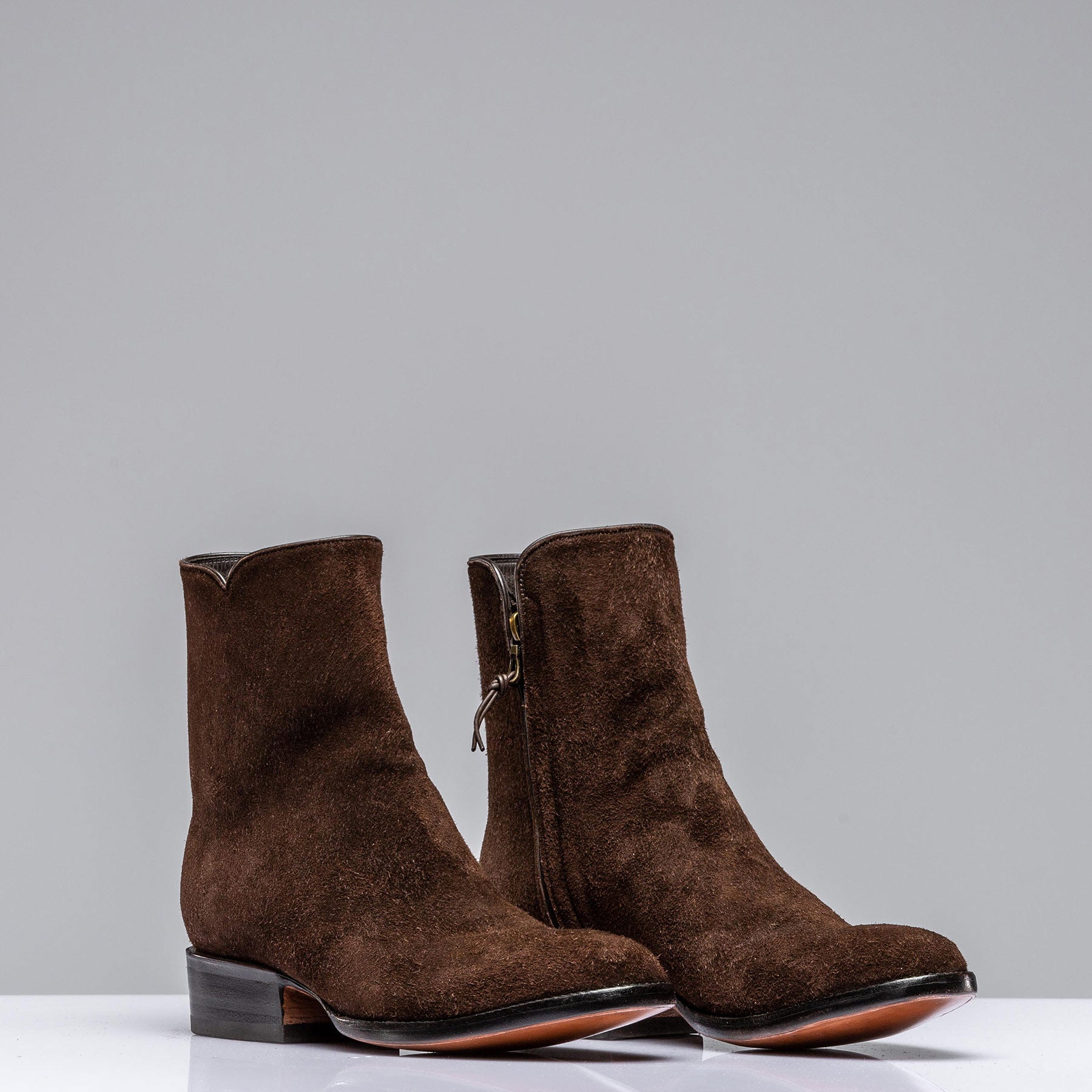 Chocolate Round Toe Zorro