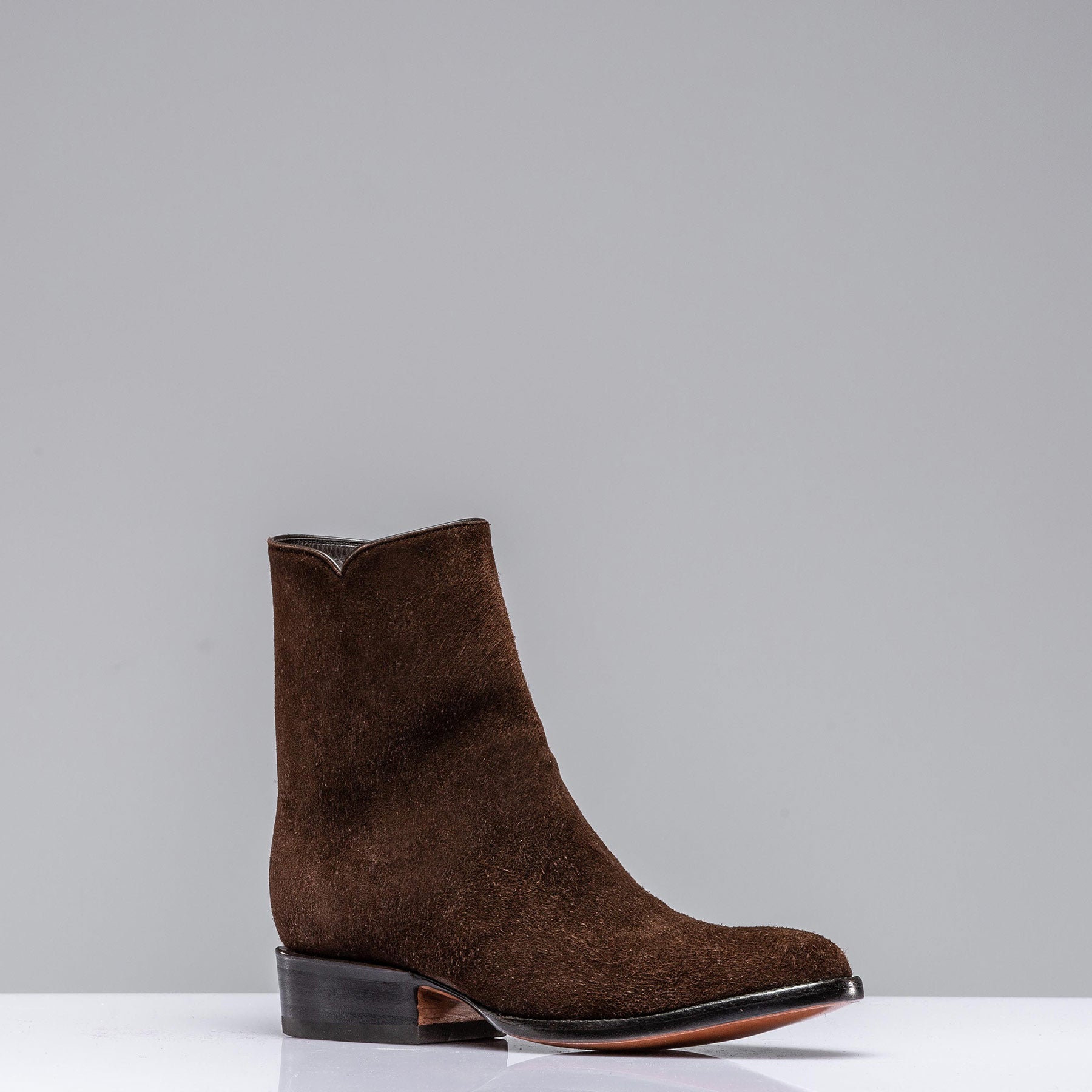 Chocolate Round Toe Zorro