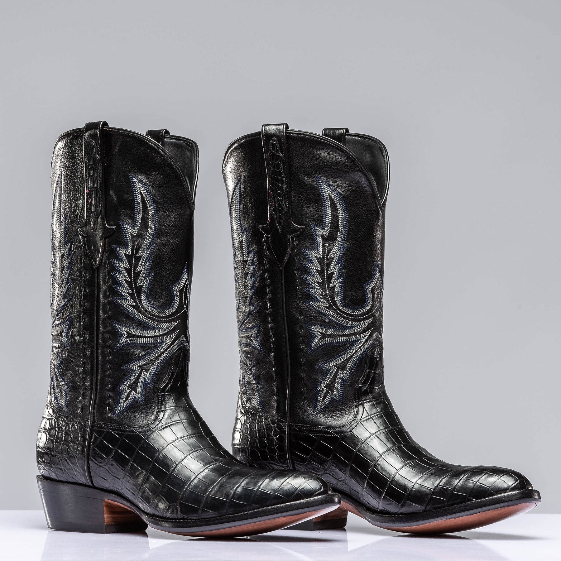 Crocodile Belly Cowboy Boot