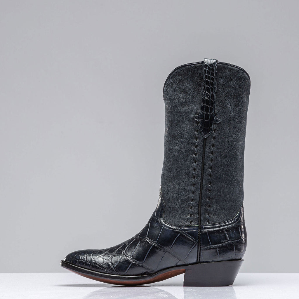 Cruz Western Navy Boot