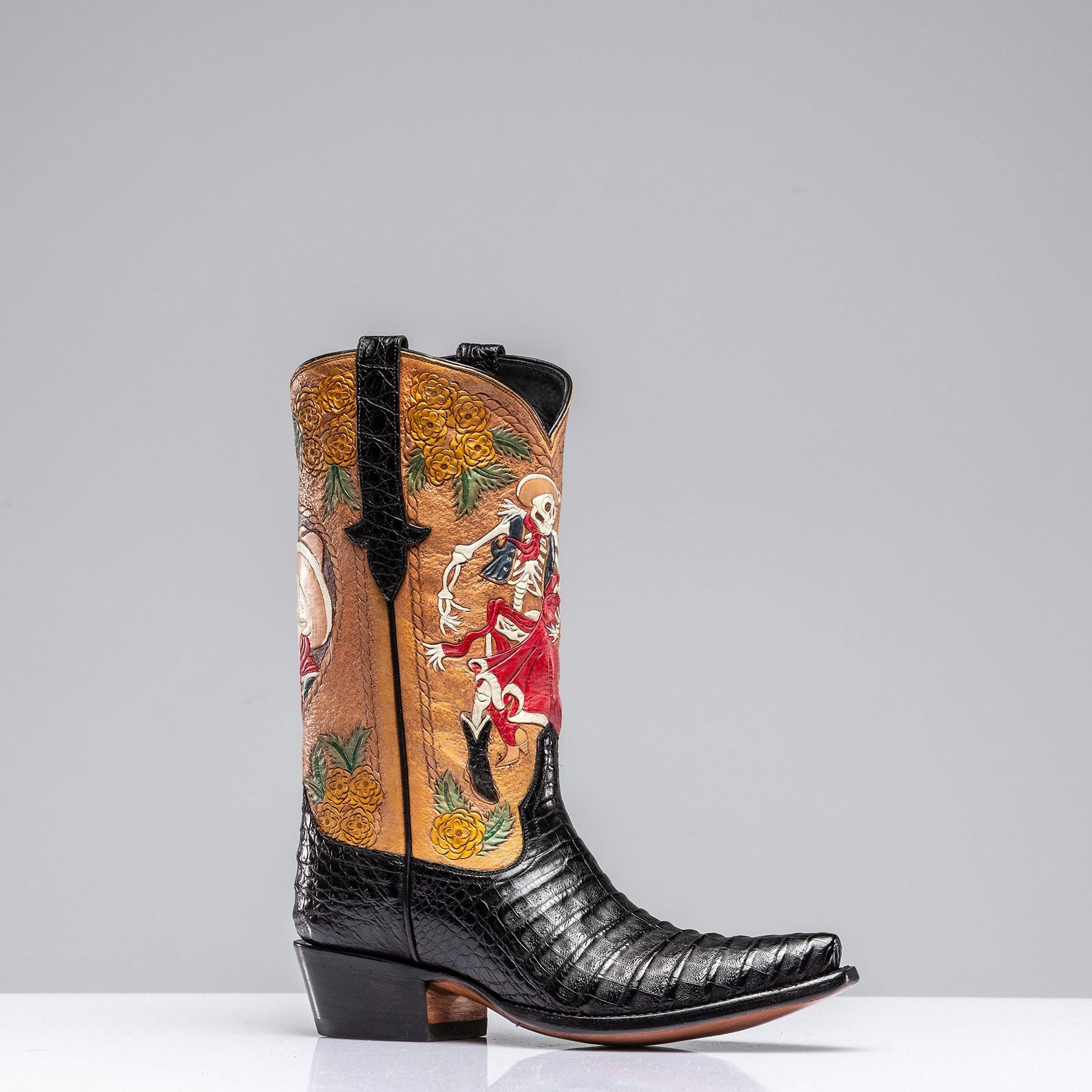 Dancing Skeleton Boots