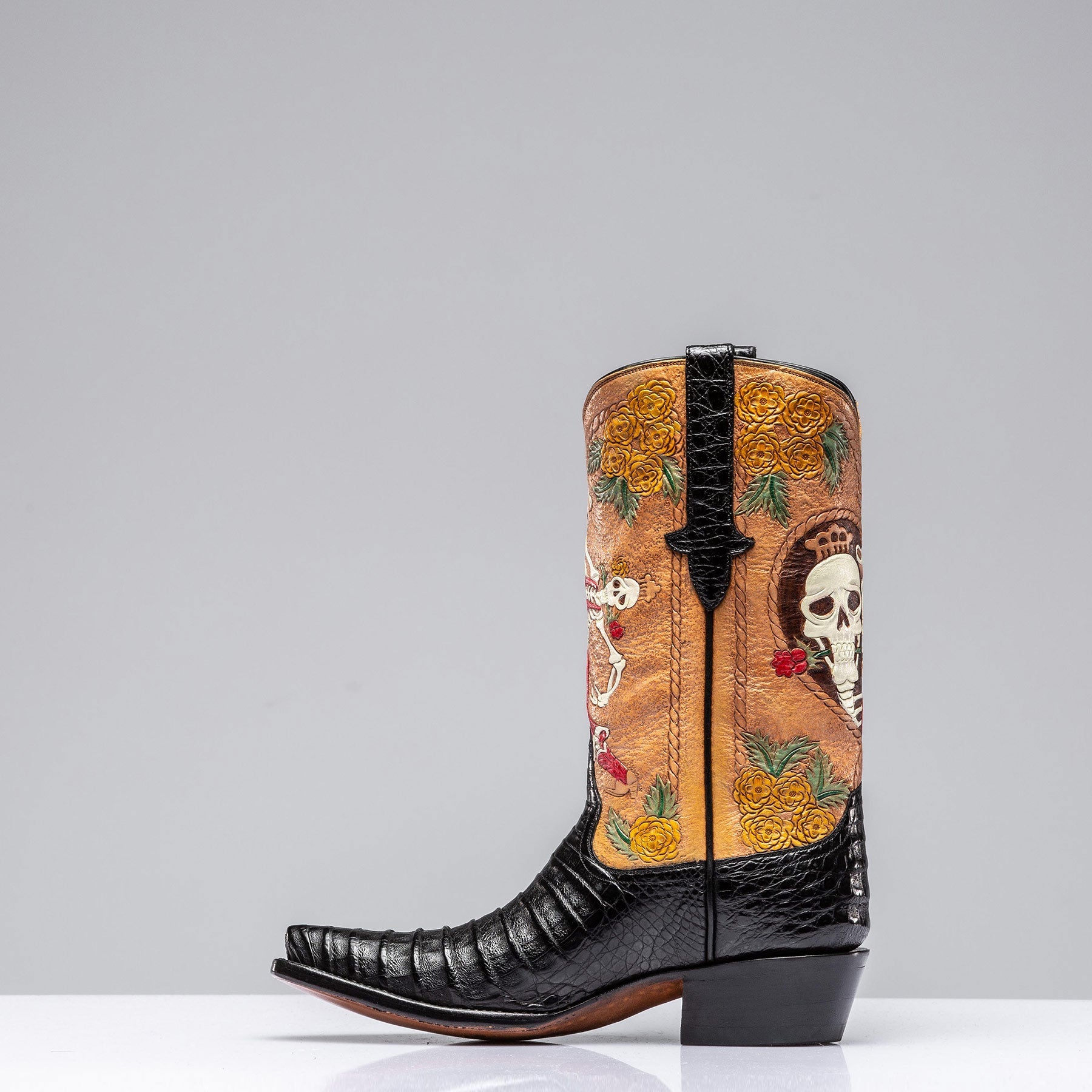 Dancing Skeleton Boots