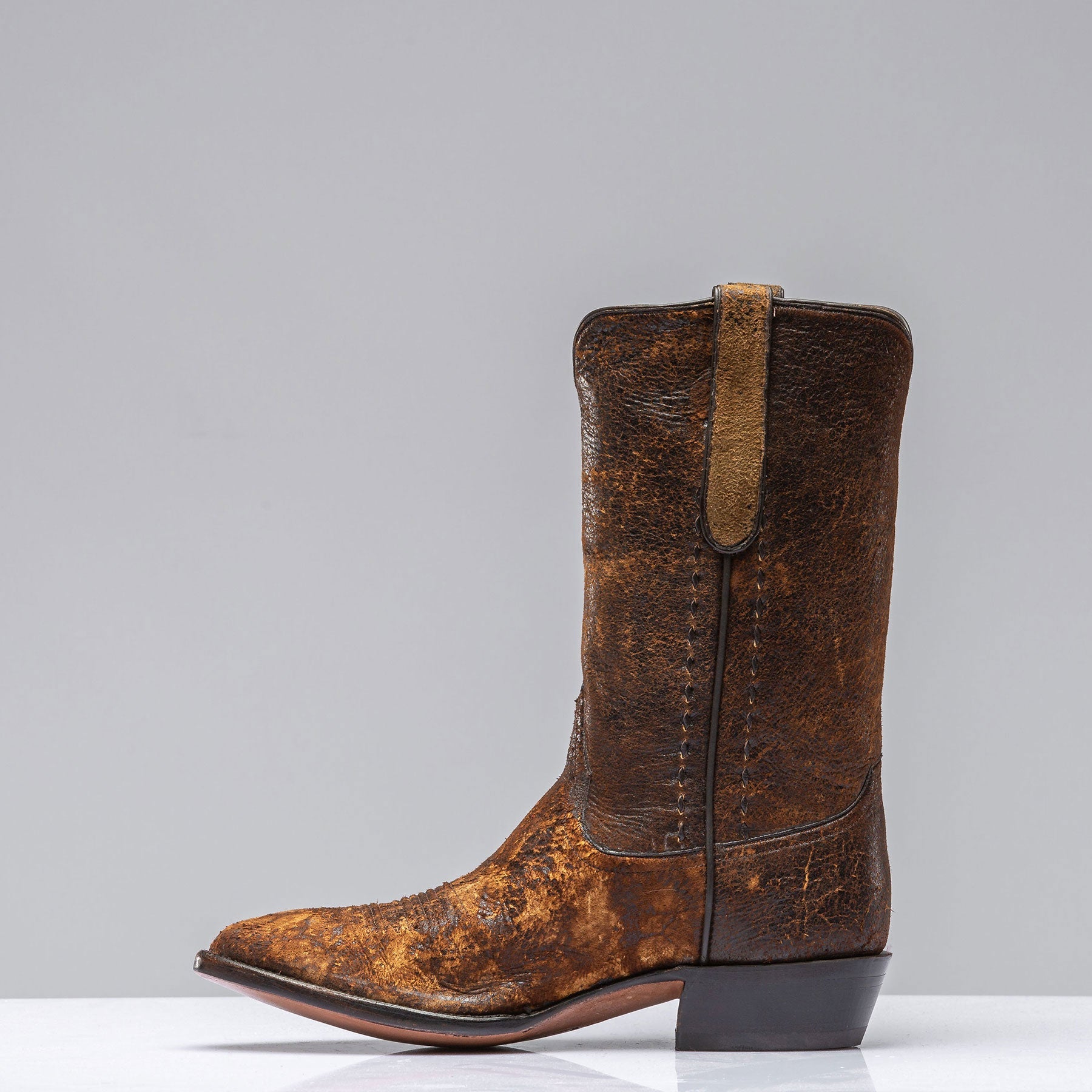 Ouray Camel Break Suede In Dark Camel