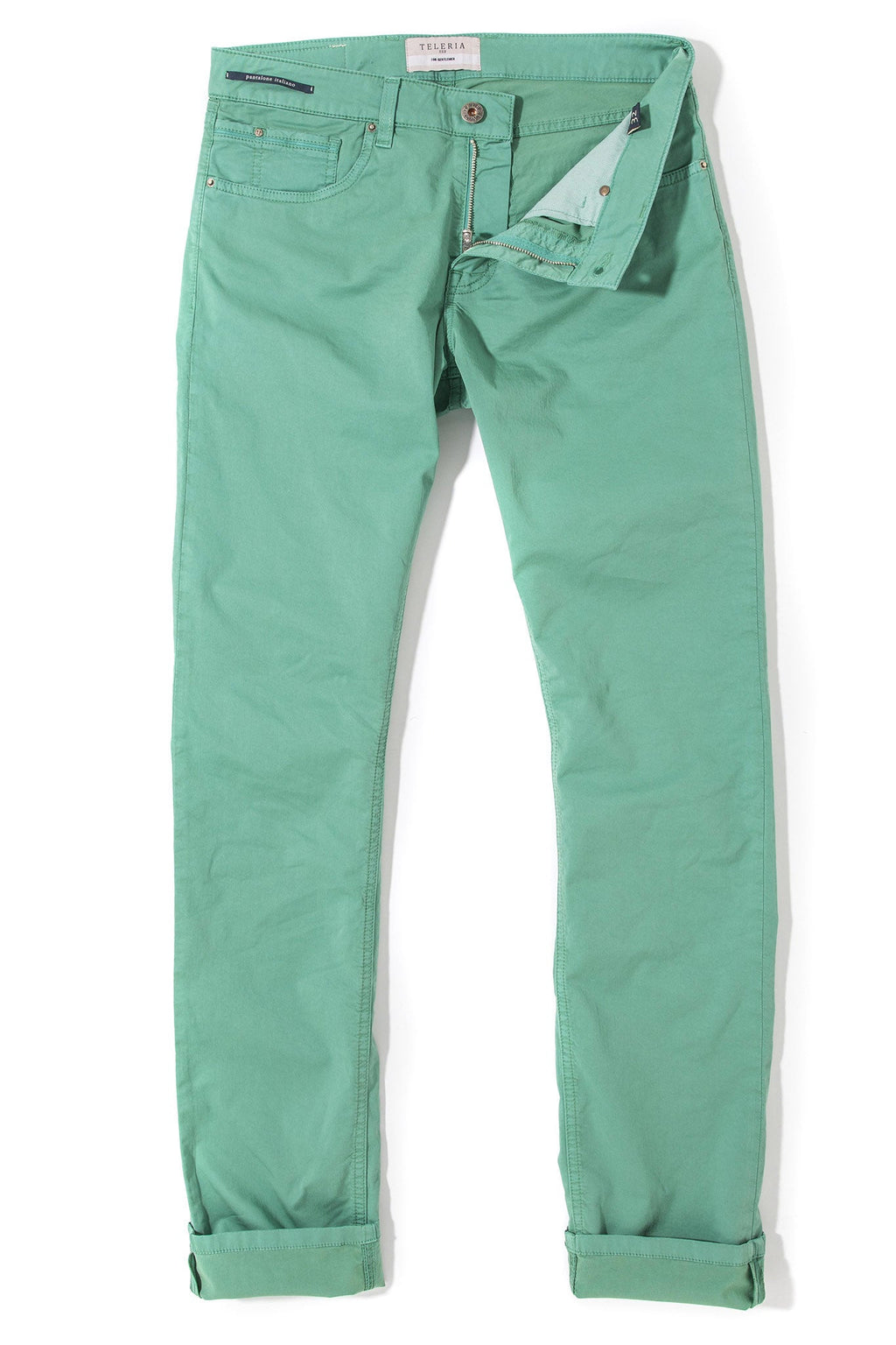 Fowler Ultralight Performance Pant In Verde Giada