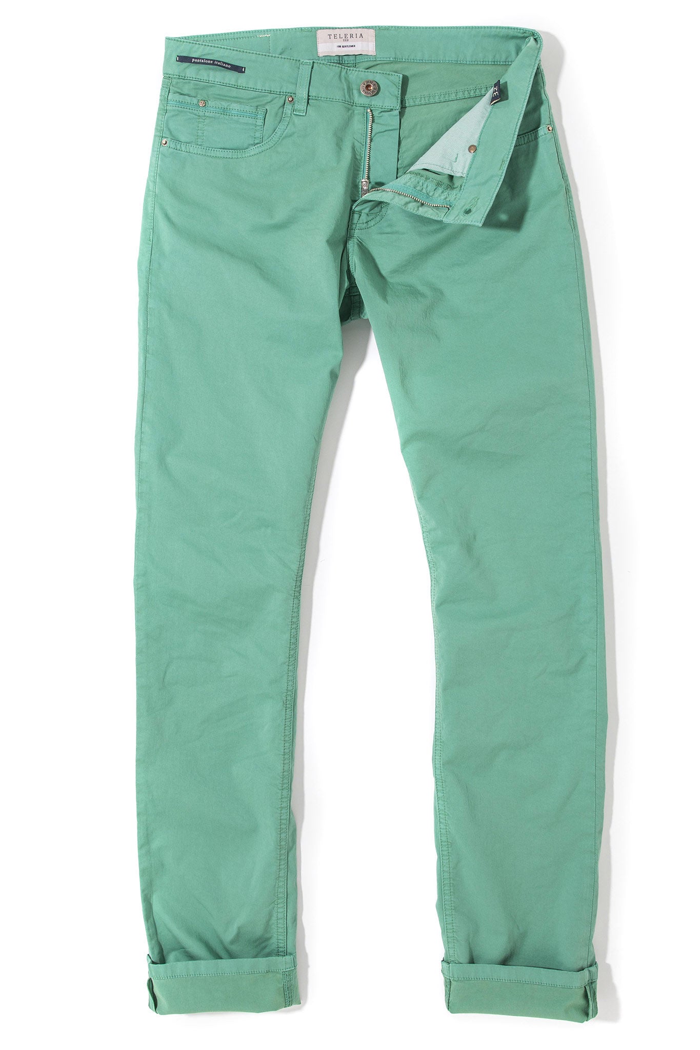 Fowler Ultralight Performance Pant In Verde Giada
