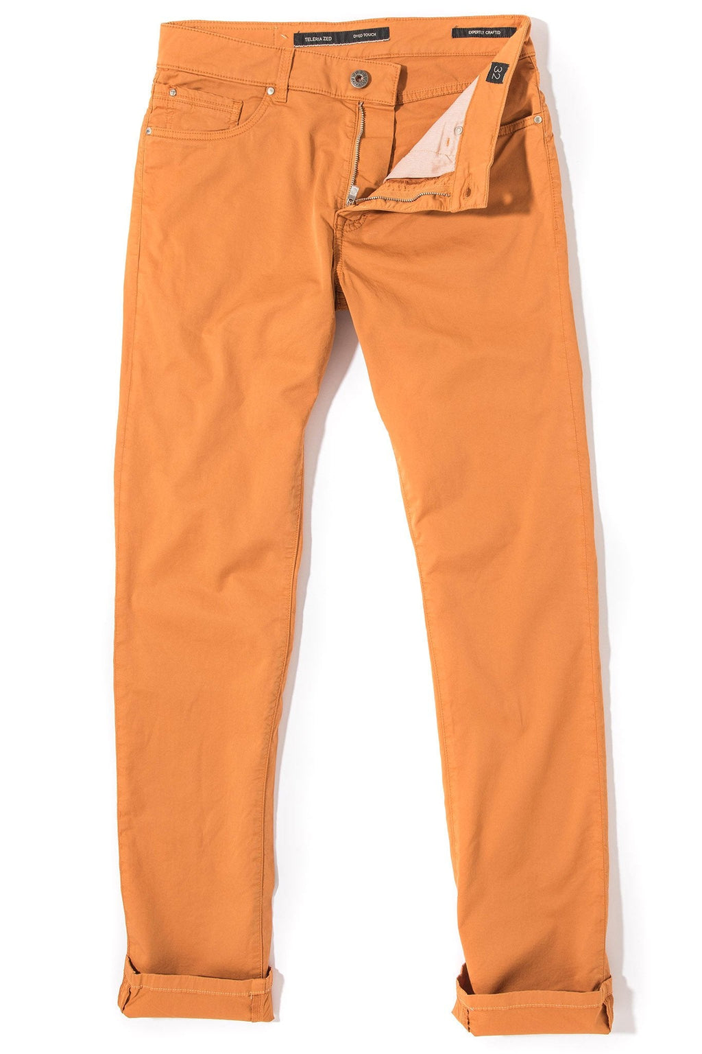 Fowler Ultralight Stretch 5 Pocket In Orange