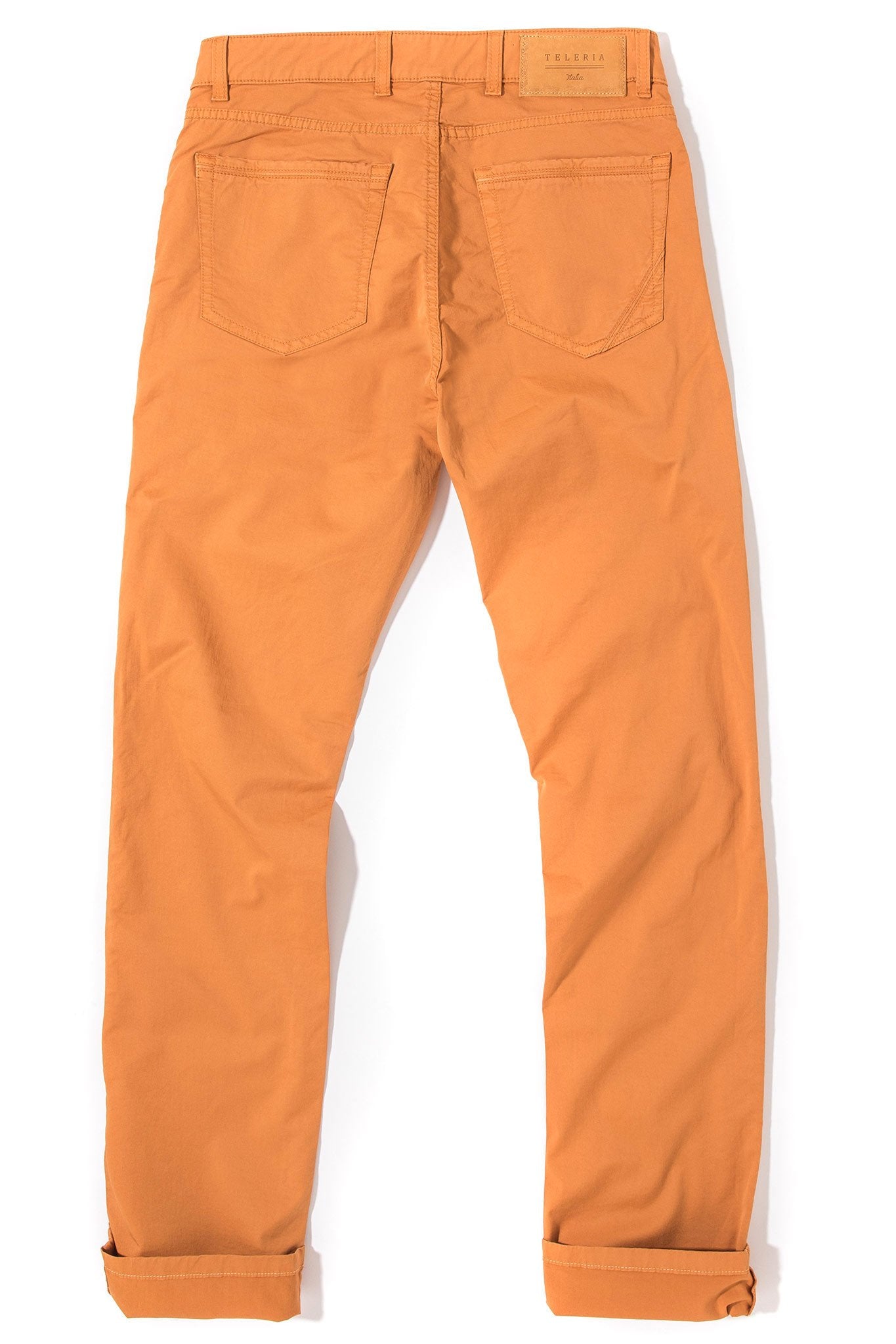 Fowler Ultralight Stretch 5 Pocket In Orange