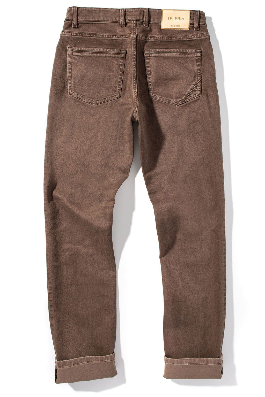 Jackson Slim Cotton Twill In Tortora