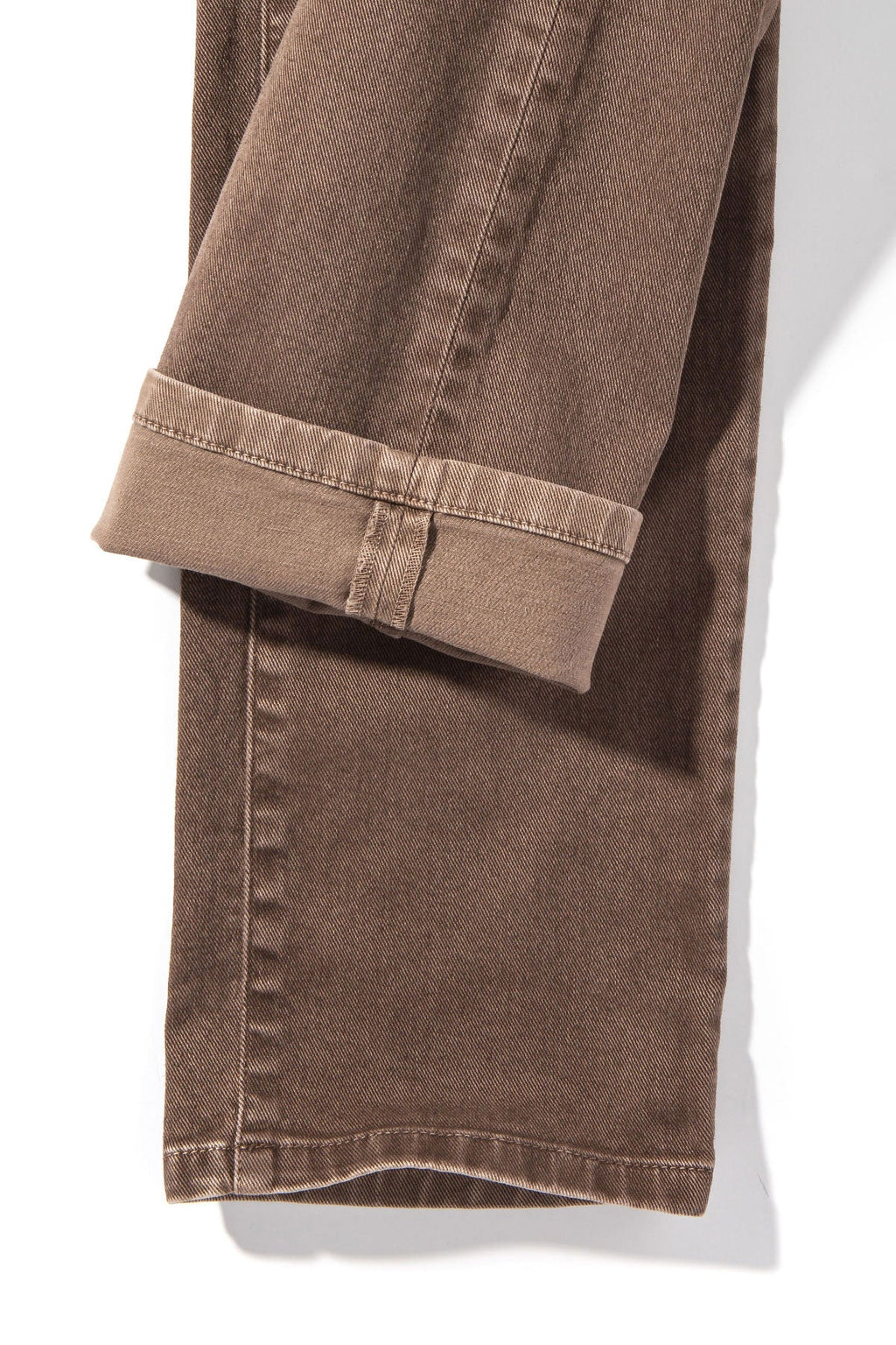 Jackson Slim Cotton Twill In Tortora