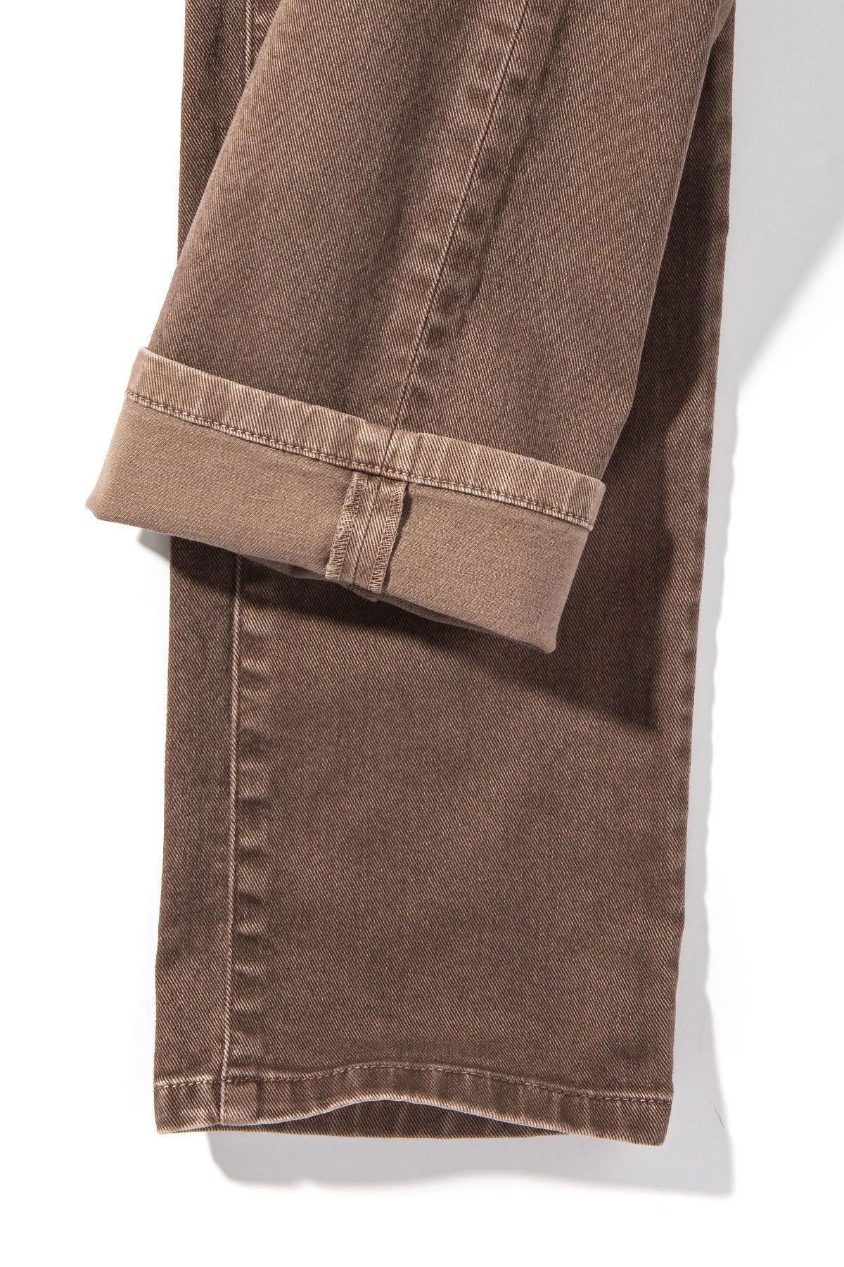 Jackson Slim Cotton Twill In Tortora