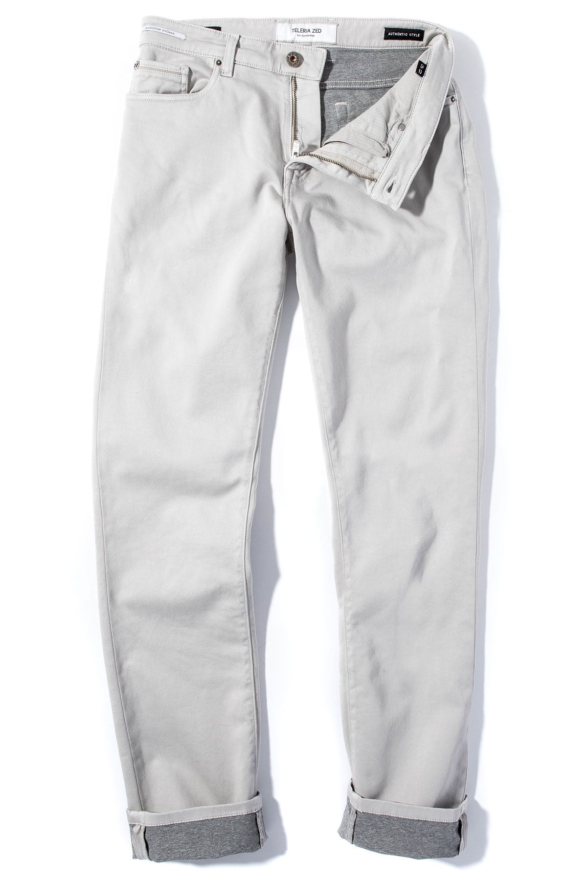 Stratton 5 Pocket Stretch Cotton In Sasso