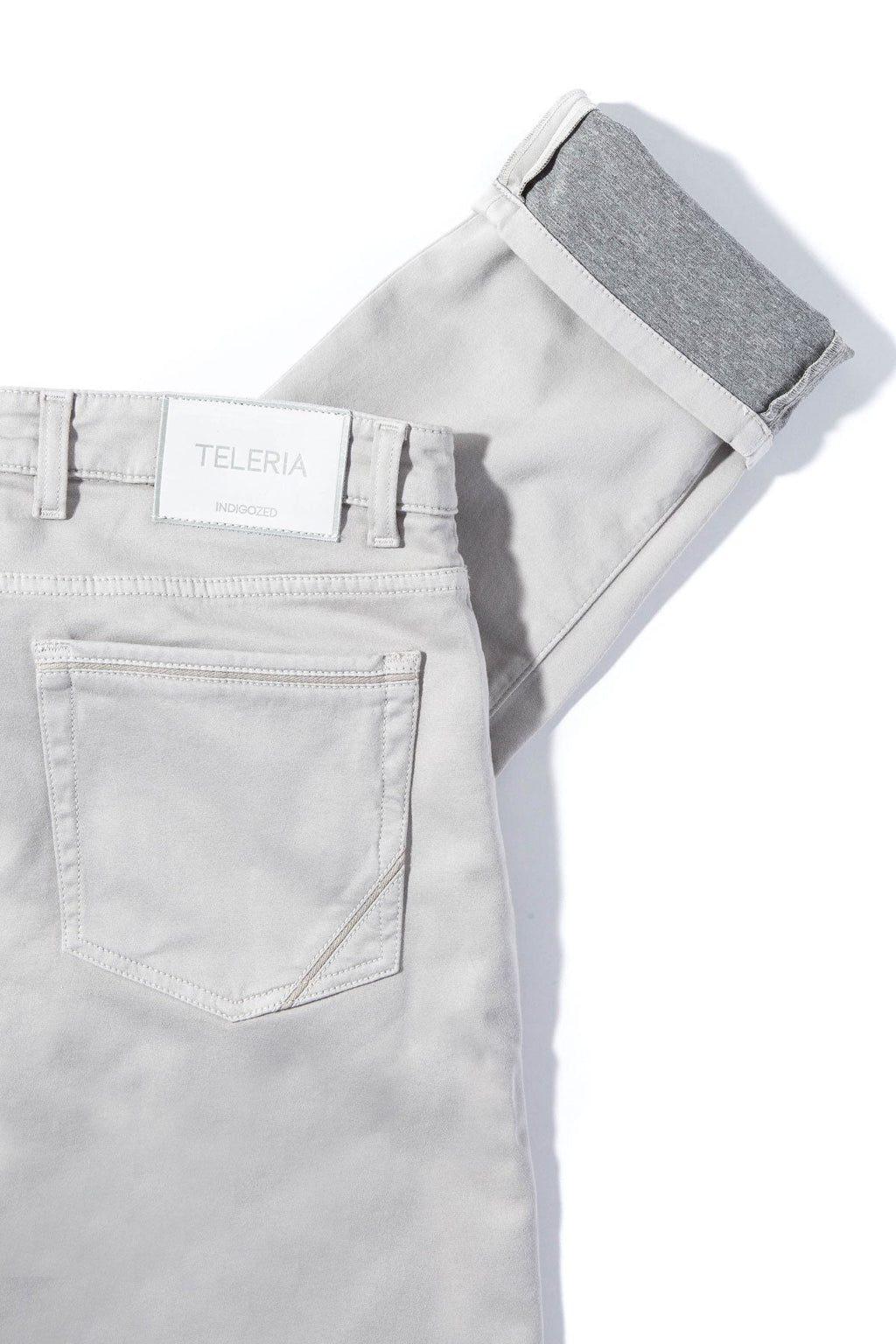 Stratton 5 Pocket Stretch Cotton In Sasso