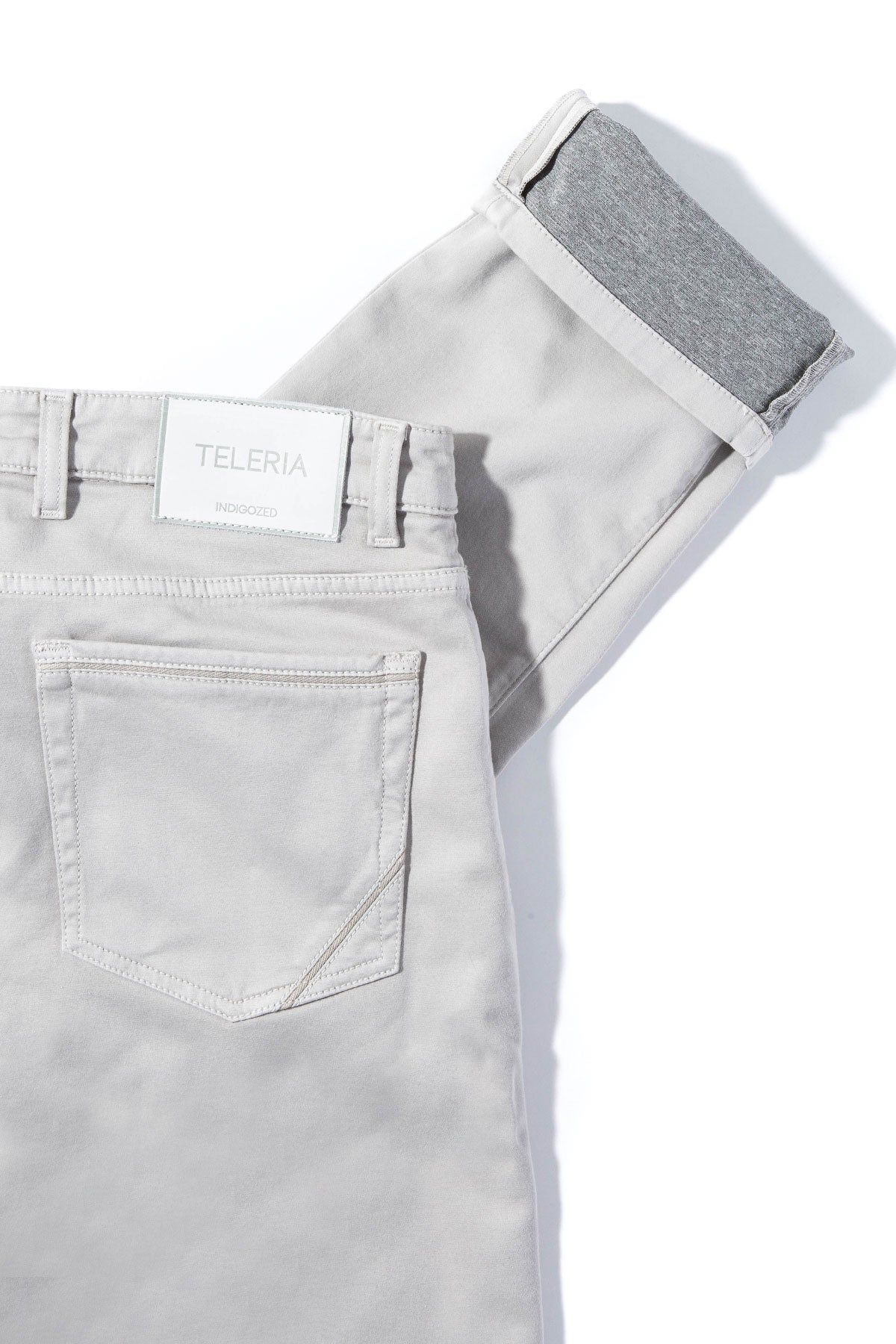 Stratton 5 Pocket Stretch Cotton In Sasso