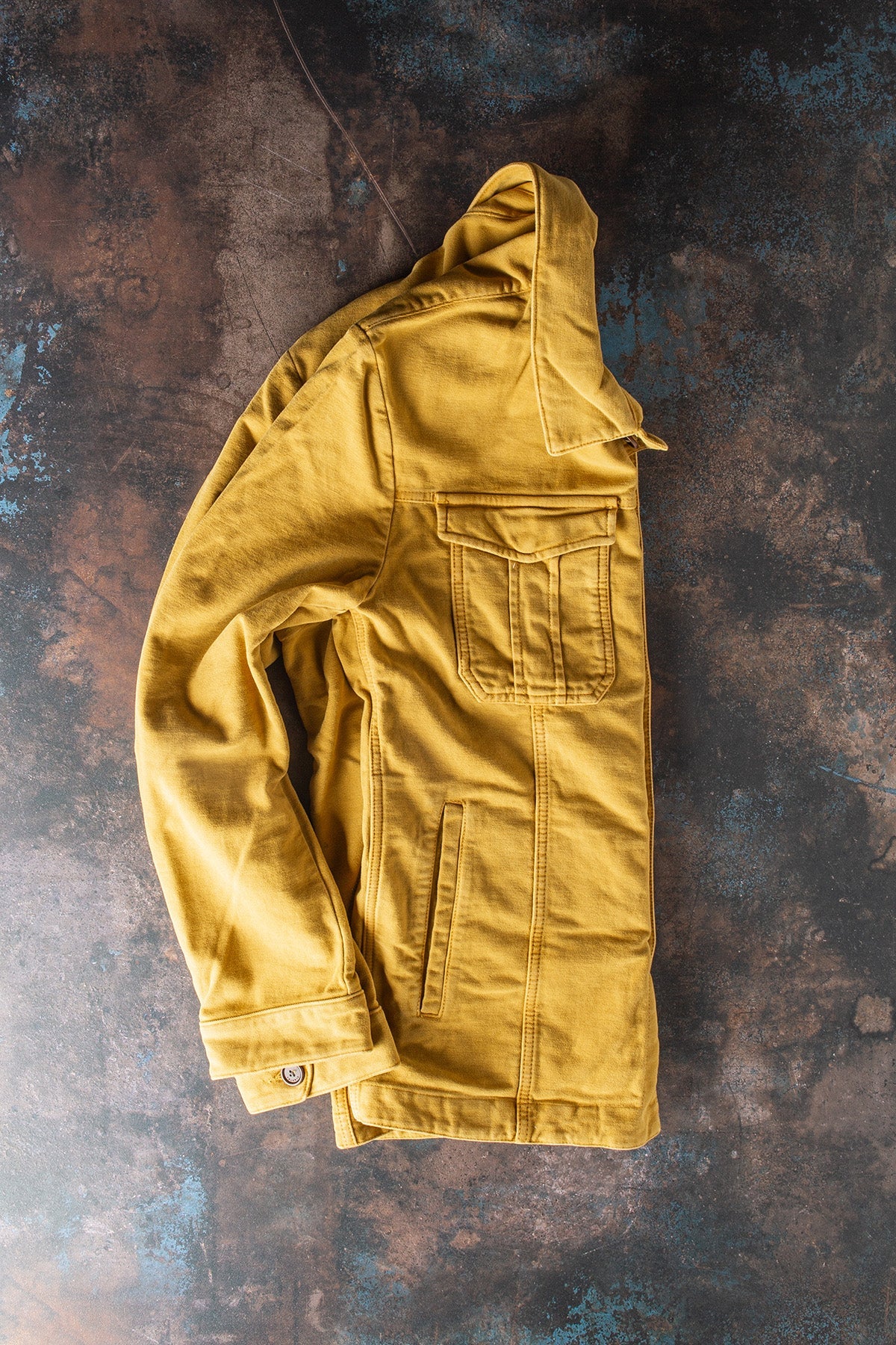 Trace Overdyed Moleskin Overshirt