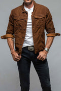 Trace Overdyed Moleskin Overshirt