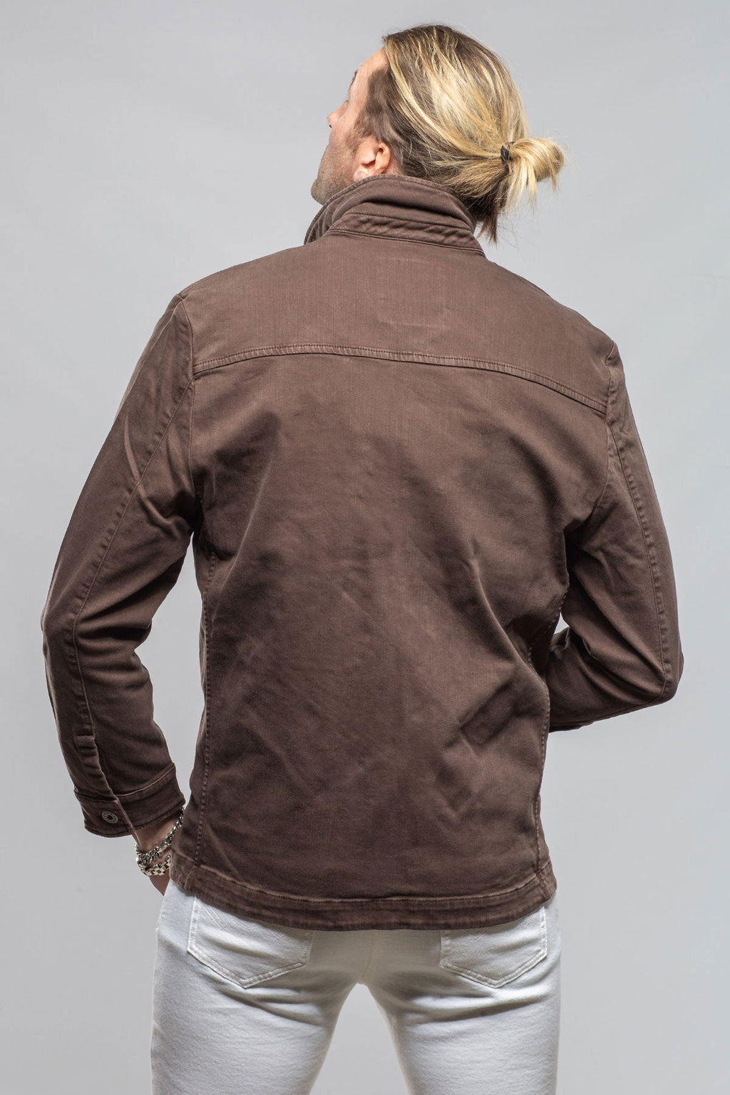 Walker Jean Jacket In Wenge
