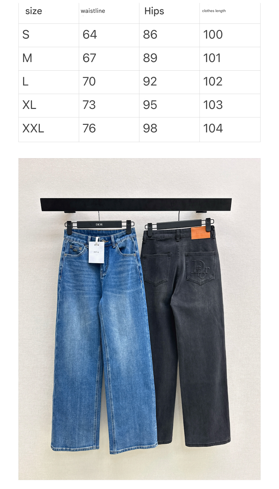 Straight Leg Jeans